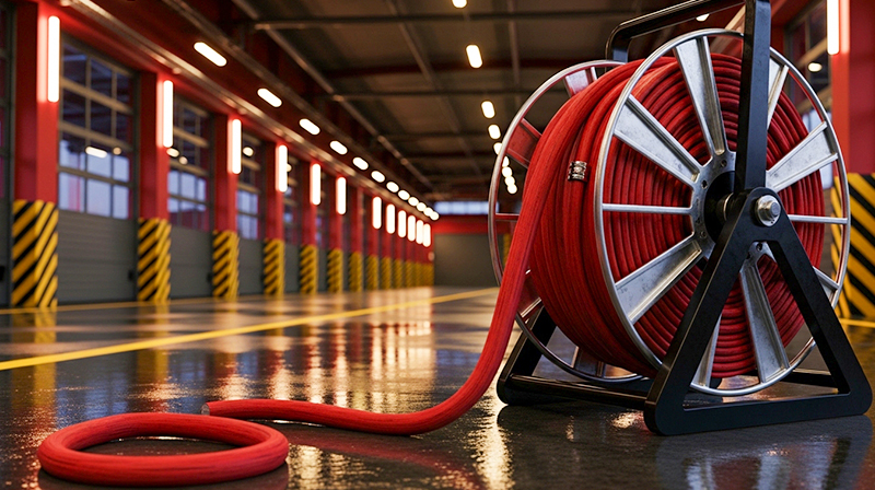 Fire hose reel